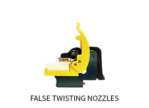 FALSE TWISTING NOZZLES